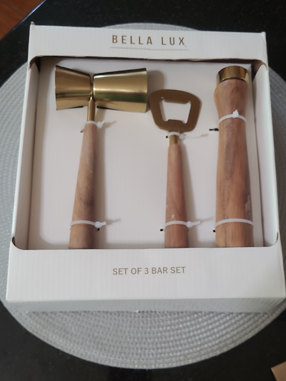Bella Lux Bar Set3 Pieces